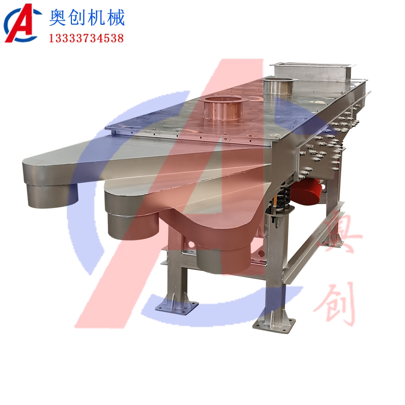 葛根粉使用直線振動(dòng)篩去除浮粉